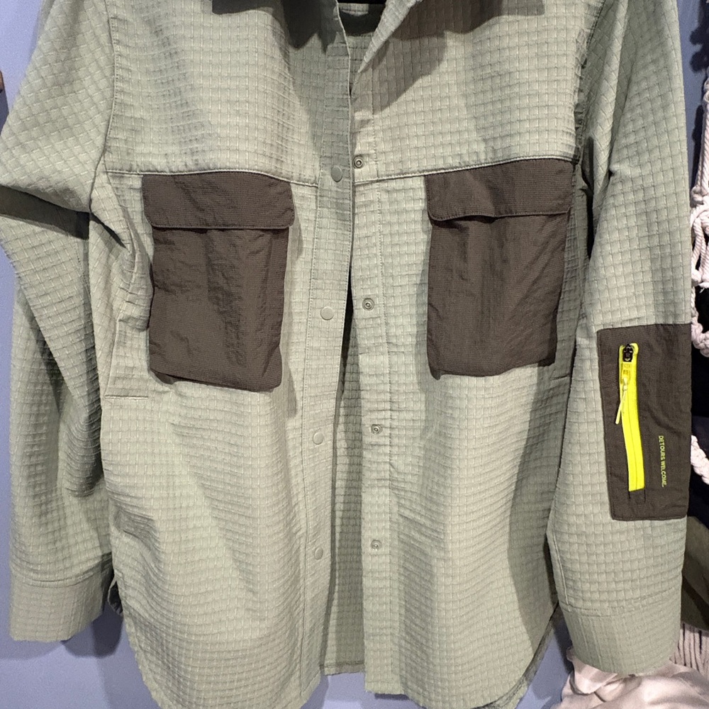 Lululemon Grid Fleece Hiking Overshirt